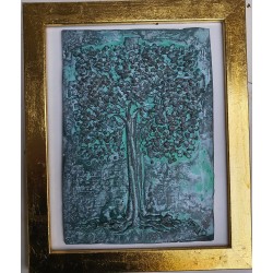 Plin de rod - sculptură în rășină cu praf de bronz, artist Valentin Dodica